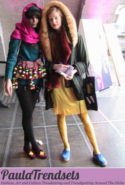 London Fashion Week street style 2012