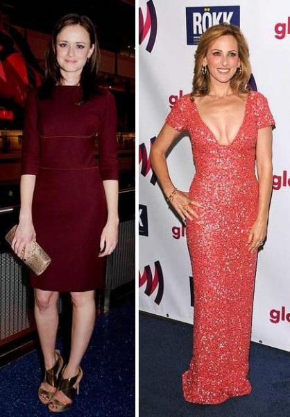Makeup for red dress