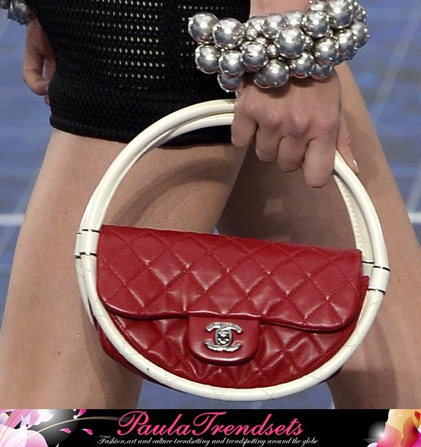 chanel bags round