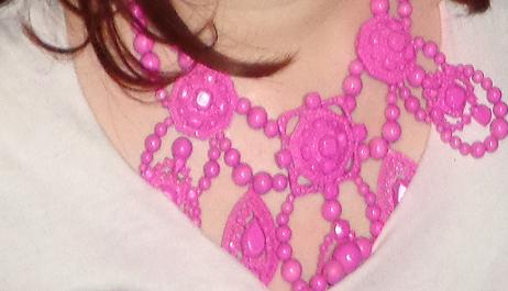 LANVIN FOR H&M PINK NECKLACE