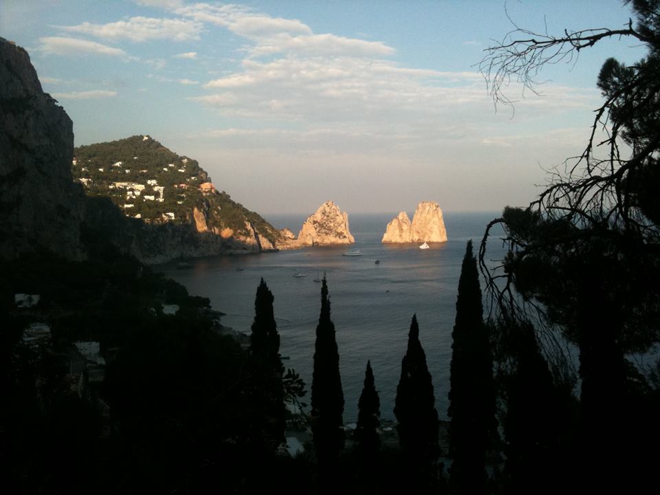 Another view of the Faraglioni rocks.