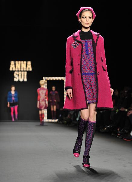 Anna Sui Runway - New York Fashion Week Fall 2013