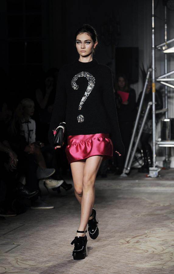 Moschino Cheap & Chic - Runway - London Fashion Week Fall Winter 2013