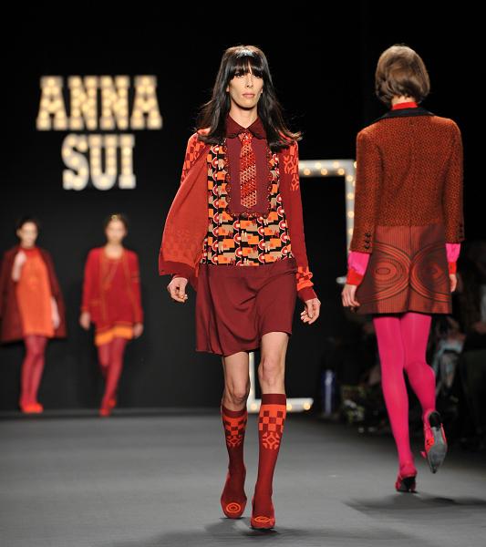 Anna Sui Runway - New York Fashion Week Fall 2013