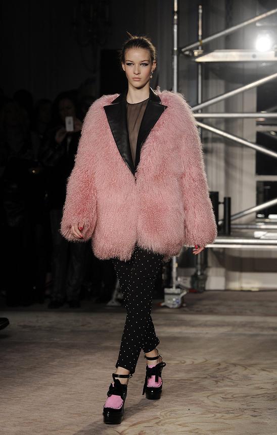 Moschino Cheap & Chic - Runway - London Fashion Week Fall Winter 2013