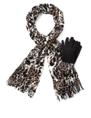 scarf and gloves set