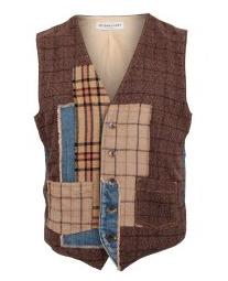 artisan de luxe patchwork men's vest