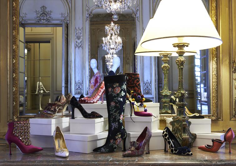 Made in Spain Fashion Exhibition - Manolo Blahnik shoes Made in Spain Fashion Exhibition - Manolo Blahnik shoes