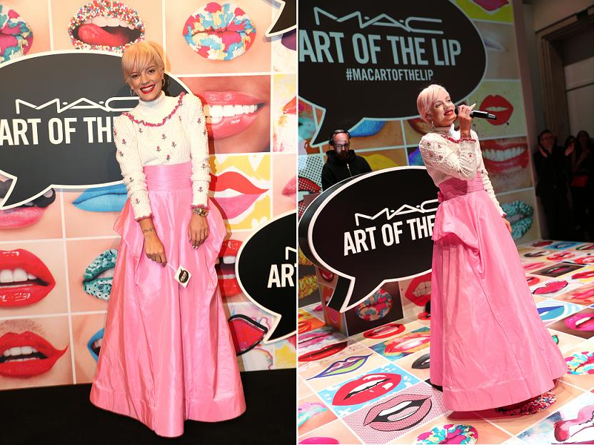 MUNICH, GERMANY - JUNE 24: Lily Allen during the presentation of 'Art of the Lip' by MAC Cosmetics at Haus der Kunst on June 24, 2015 in Munich, Germany. (Photo by Gisela Schober/Getty Images for MAC Cosmetics)