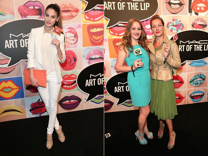 MUNICH, GERMANY - JUNE 24: Lisa Tomaschewsky during the presentation of 'Art of the Lip' by MAC Cosmetics at Haus der Kunst on June 24, 2015 in Munich, Germany. (Photo by Gisela Schober/Getty Images)