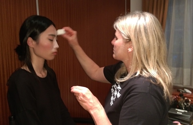 Backstage Makeup KB Catwalk Show