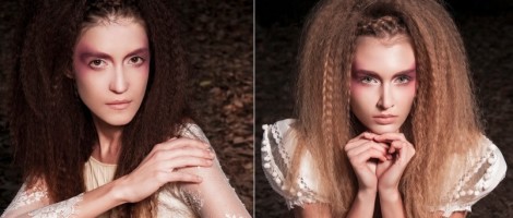 Crimped hair makes comeback as vintage romantic alternative