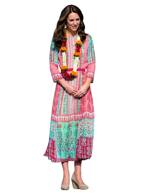 Kate Middleton Anita Dongre dress India