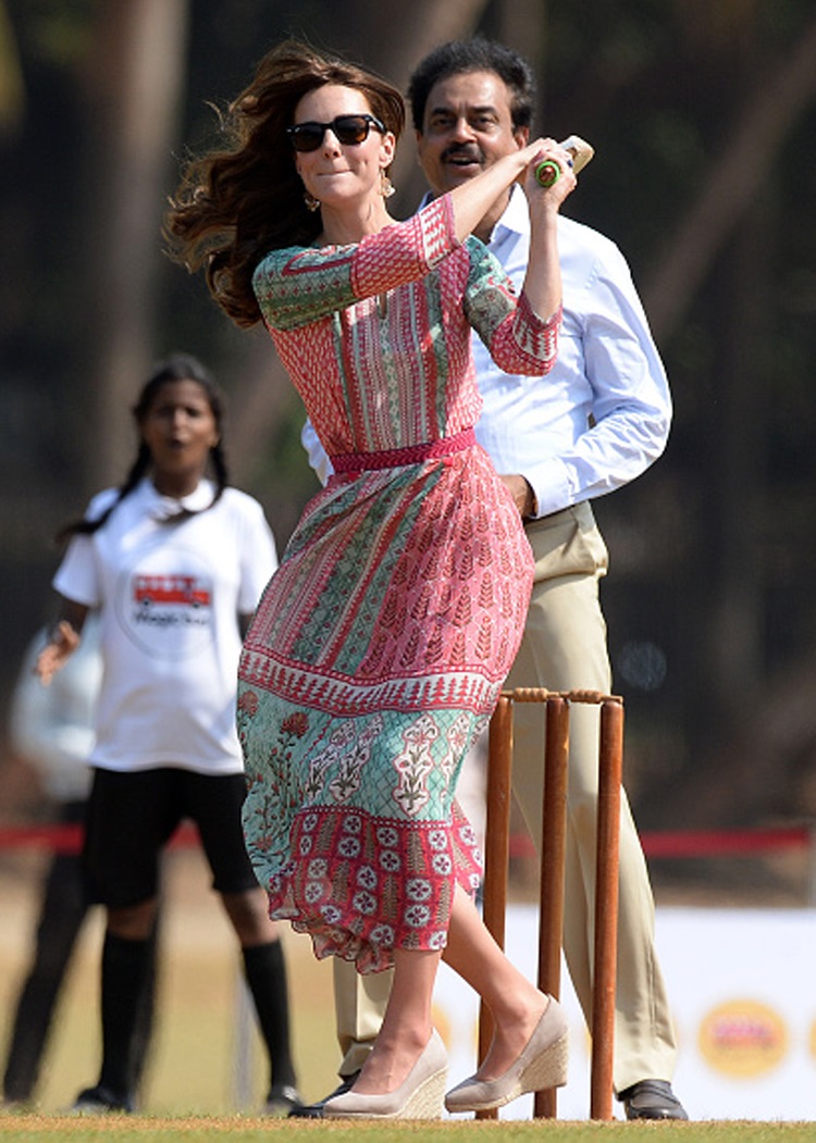 Kate Middleton India Cricket