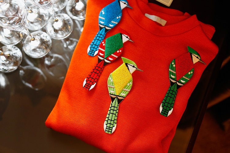 Korsun Paris Fashion Week Birds Top