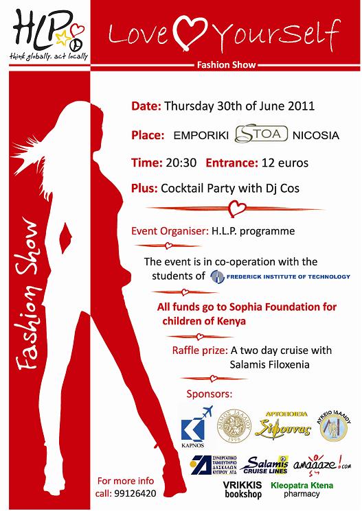 “Love Yourself” Fashion Show & Charity Event in Nicosia