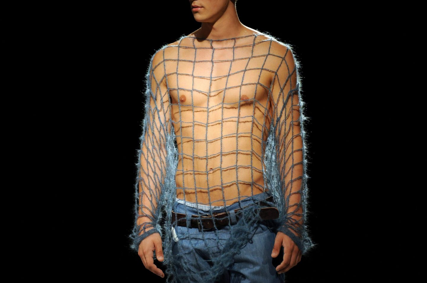 The male equivalent of Kate Middleton’s fishnet dress