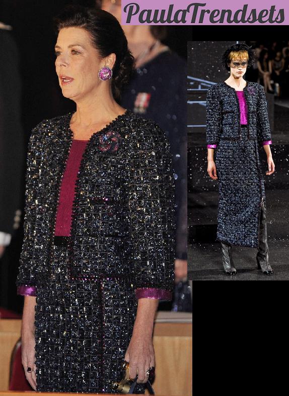 Princess Caroline’s catwalk look