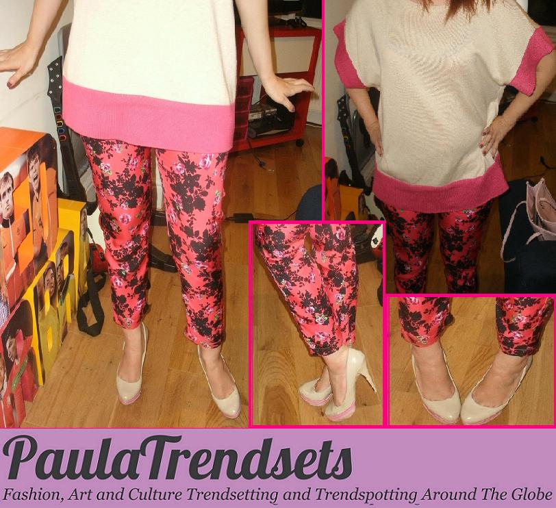 How to wear floral pants