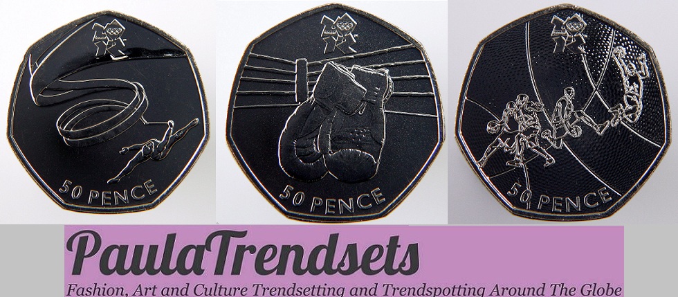 London Olympics 2012 coins 50p collectible series