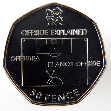The coolest collectible coin for football fans