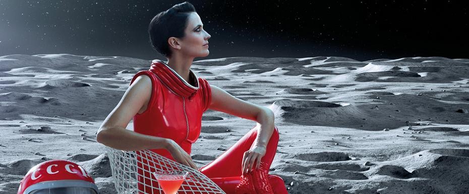 Campari Calendar July Cocktail and Outfit Eva Green