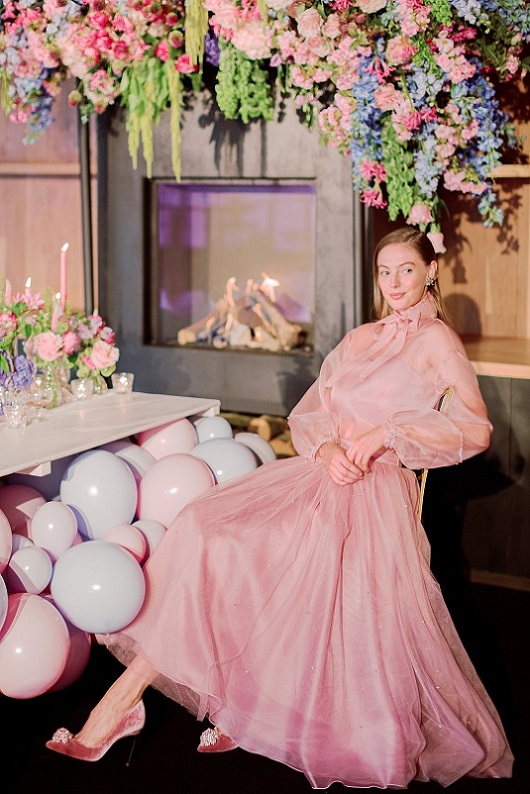 Rowley Hesselballe London pink tutu skirt