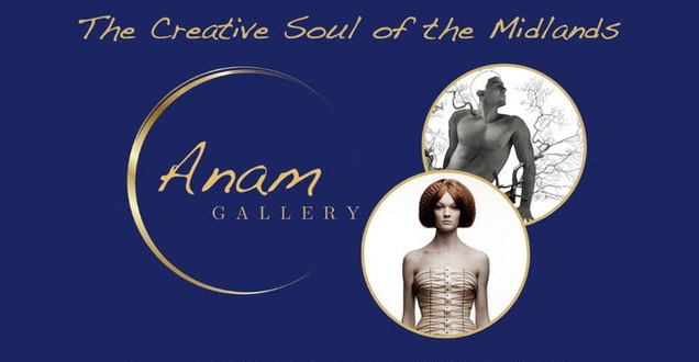 The Creative Soul of the Midlands Exhibition featuring Una Burke Leather snd Joe Caslin at Anam Gallery, Ireland, July 2023.