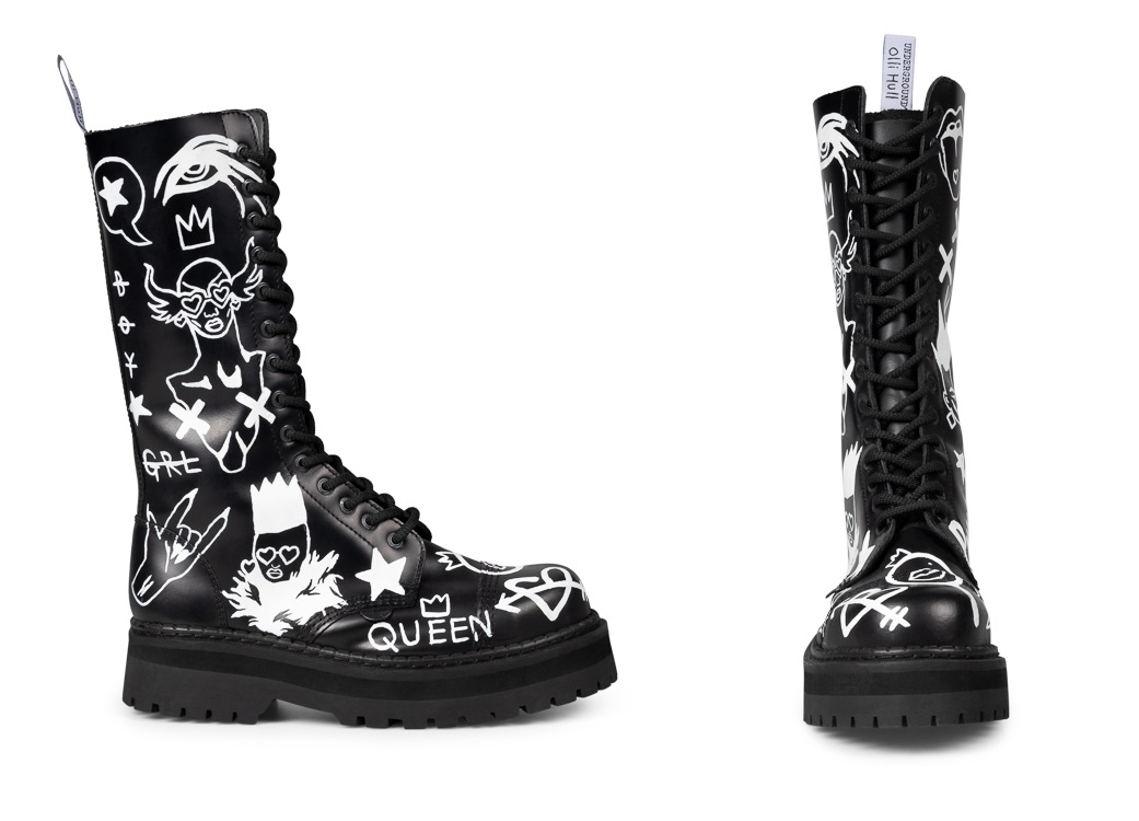 Underground England Unveils Olli Hull Collaboration Shoe Designs